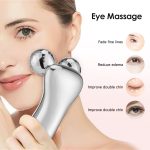 Facial Roller | Rechargeable Silver Face Massager - Image 2