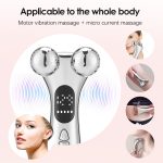 Facial Roller | Rechargeable Silver Face Massager - Image 7