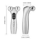 Facial Roller | Rechargeable Silver Face Massager - Image 6