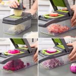 Vegetable Chopper & Slicer with Container - Image 2