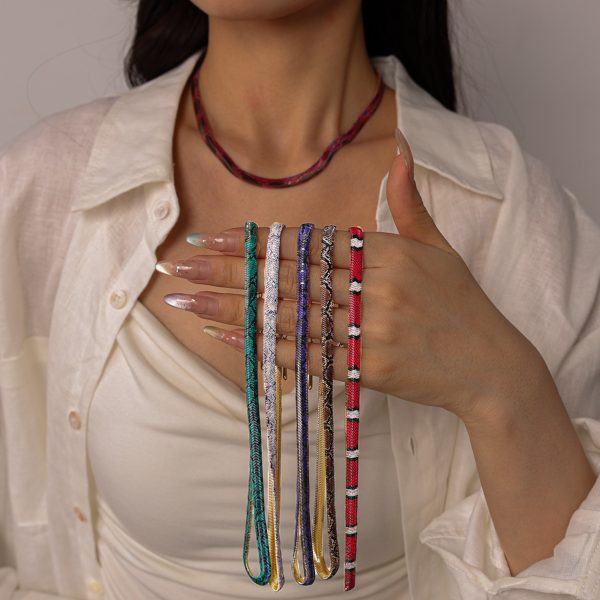 Snake-pattern Necklace